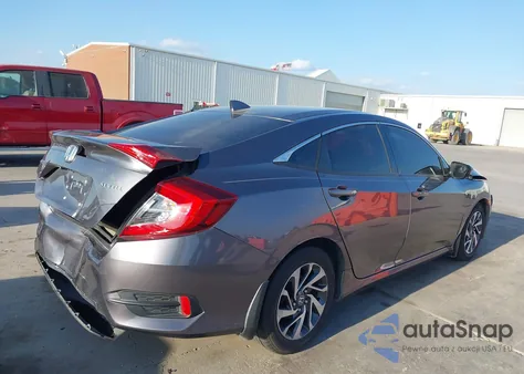 2018 Honda Civic Ex из США, поврежденный, VIN 19XFC2F87JE003125